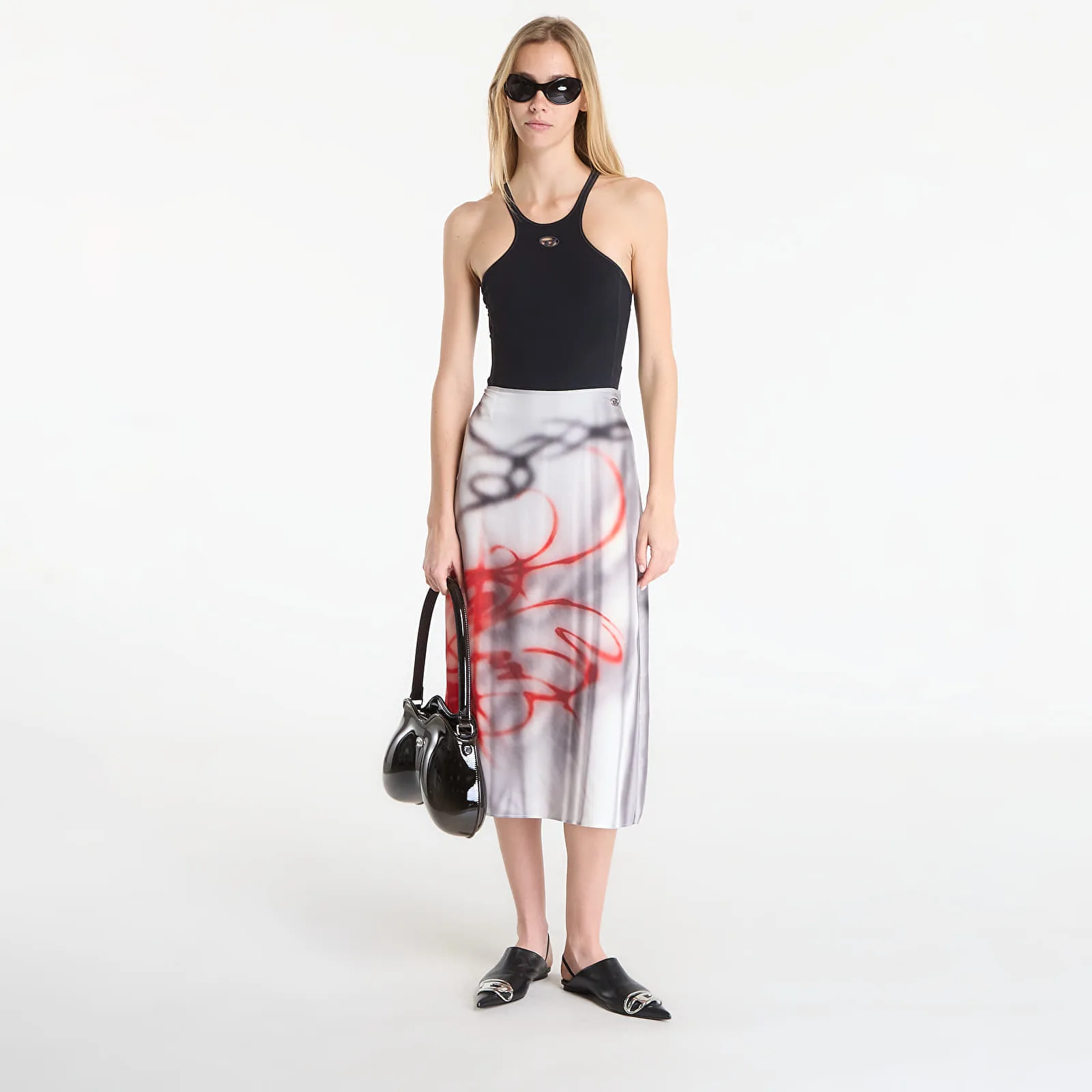 Пола Diesel O-Rchid-S1 Skirt White 40 – Дамски поли