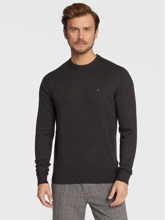 Tommy Hilfiger Пуловер MW0MW28046 Сив Regular Fit – Мъжки пуловери и жилетки