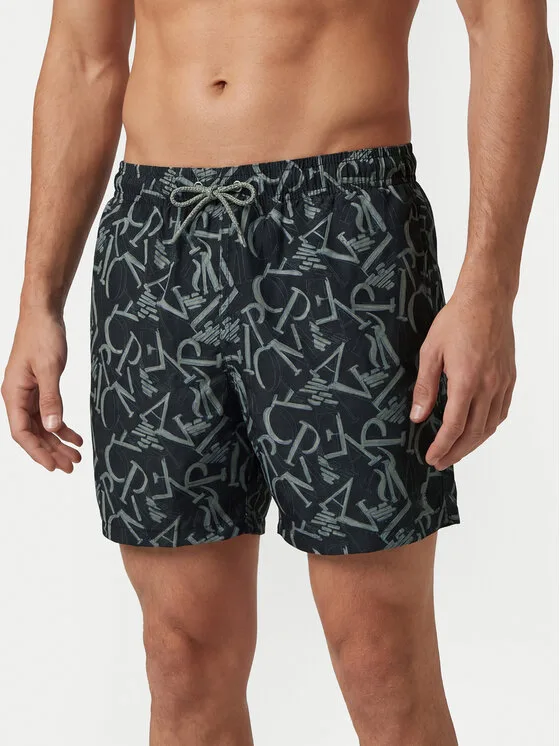 Emporio Armani Плувни шорти EM000583 AF20440 FC099 Черен – Мъжки бански