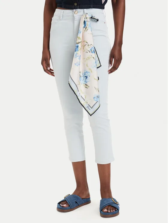 Дамски дънки Guess W93CM светлосини – Дамски skinny дънки