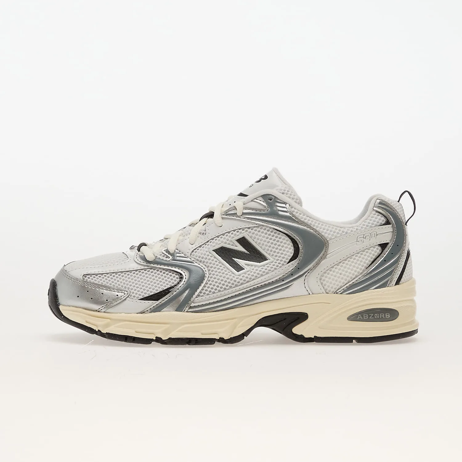 Мъжки маратонки New Balance 530 U530ESA сребристи – Silver Metallic – Мъжки ниски маратонки