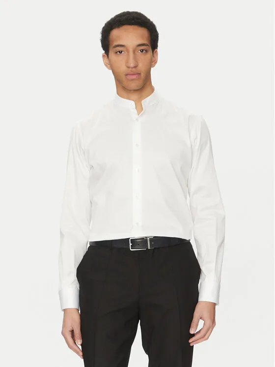 KARL LAGERFELD Риза 605035 552602 Бял Regular Fit – Дамски ежедневни ризи