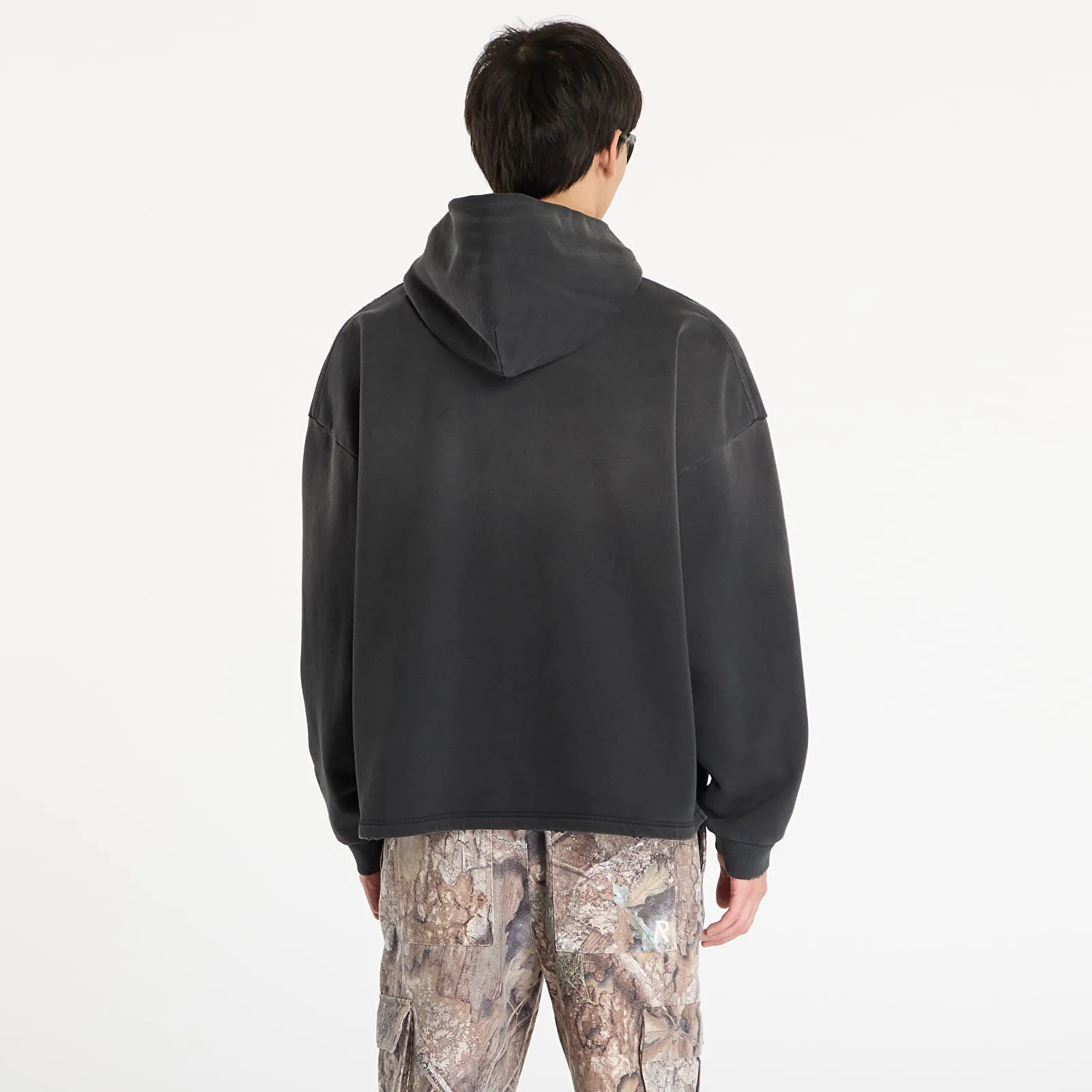 Суитшърт REPRESENT Embellished Hoodie UNISEX Stained Black L – Мъжки худита
