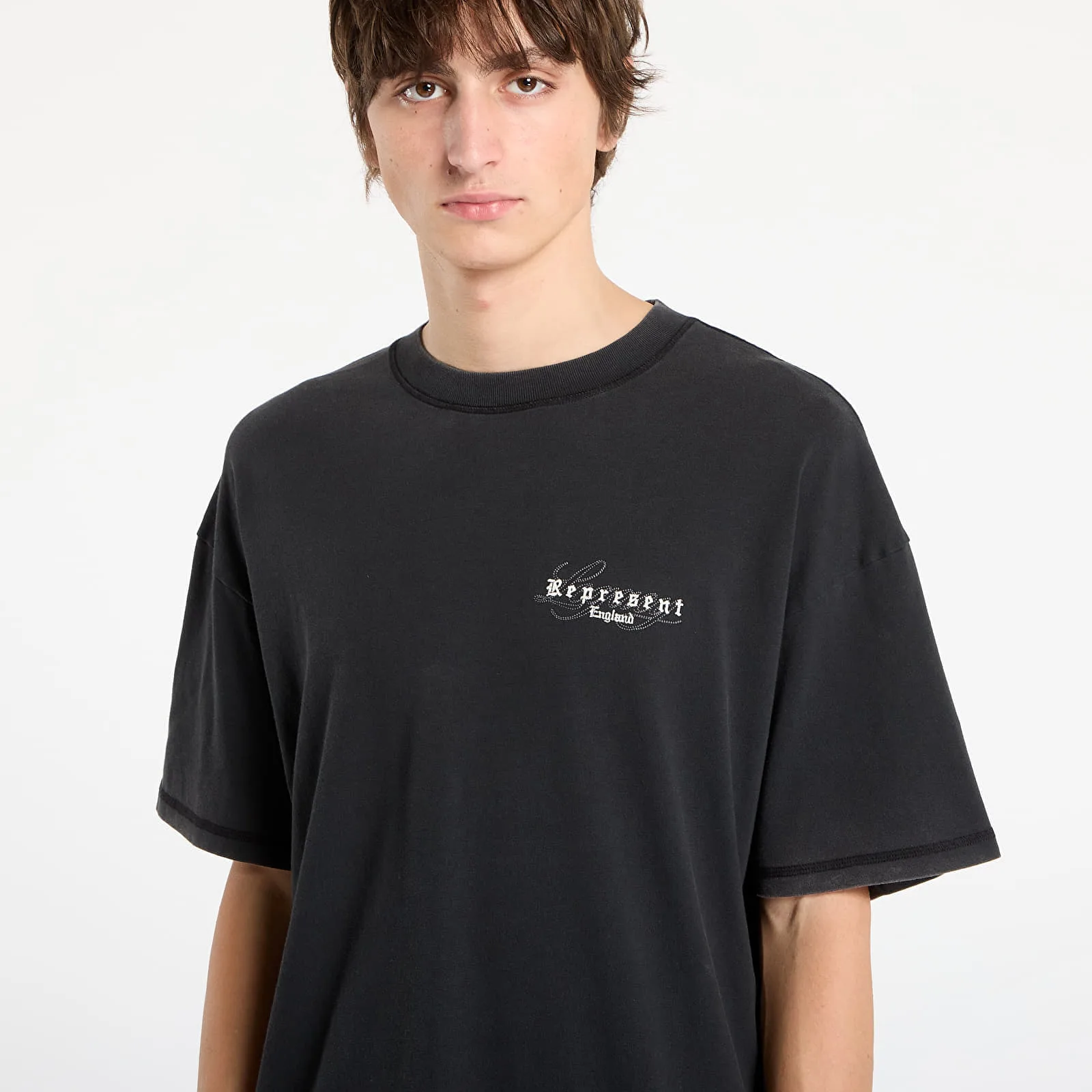 Тениска REPRESENT England Legacy T-Shirt Vintage Black S – Мъжки тениски