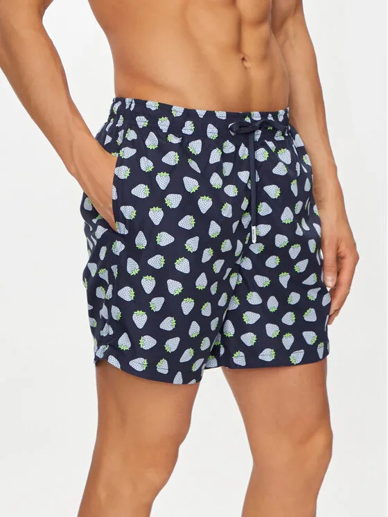 United Colors Of Benetton Плувни шорти 54MX6X00R Тъмносин Regular Fit – Мъжки бански
