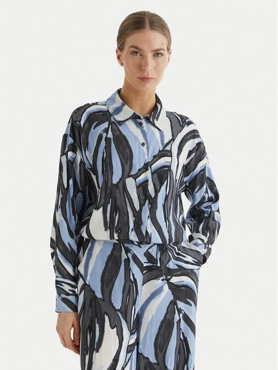 Vero Moda Риза Vera 10338761 Син Regular Fit – Дамски ежедневни ризи