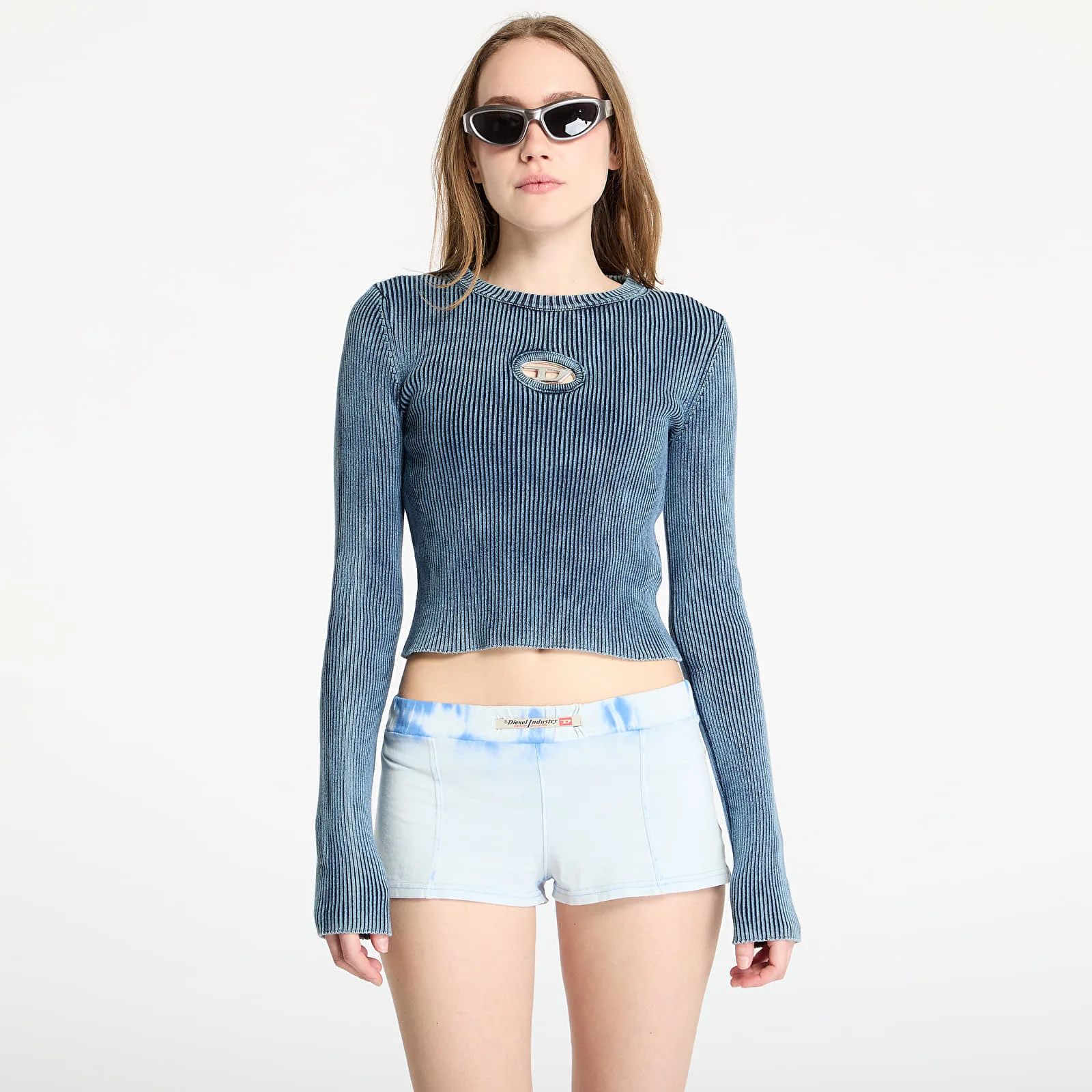 Тениска Diesel M-Anchor-A Knitwear Blue L – Дамски тениски