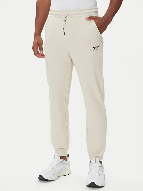 Мъжки спортен панталон Jack & Jones Kane Soho бежов – Мъжки спортни панталони
