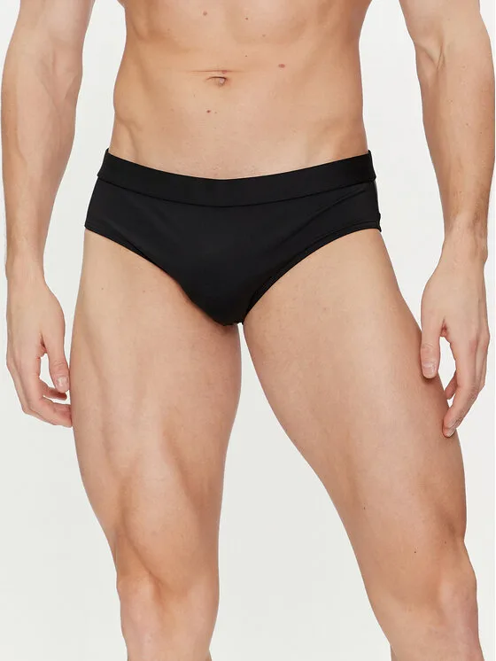 Calvin Klein Swimwear Бански KM0KM00995 Черен – Мъжки бански