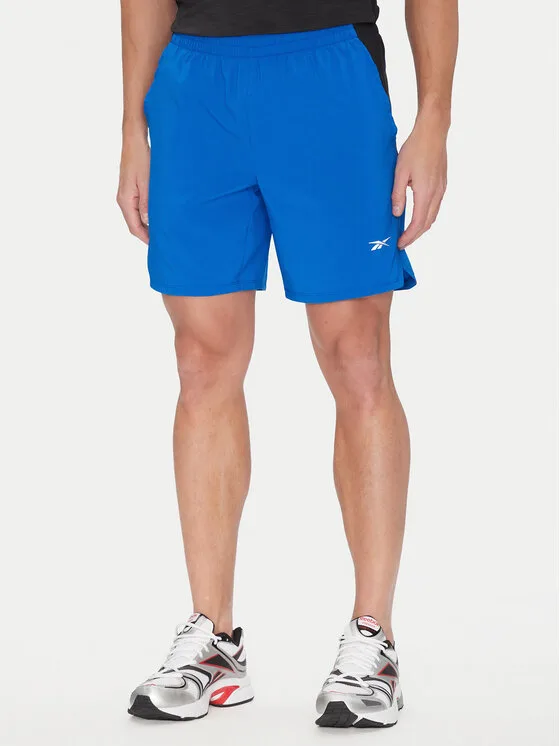 Reebok Спортни шорти 112634 Син Regular Fit – Мъжки спортни дрехи