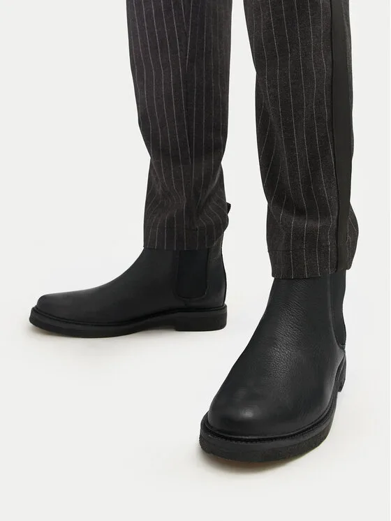 Clarks Боти тип челси Clarkdale Easy 26179688 Черен – Мъжки боти и ботуши