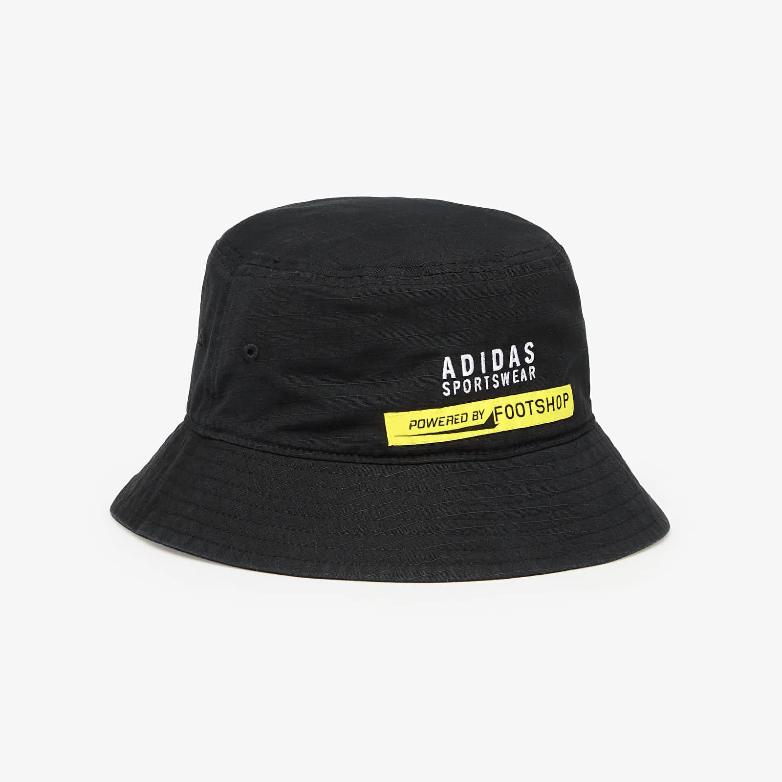 Бъкет шапка adidas Performance x Footshop Sparta S-M черна – Black – Бъкет шапки