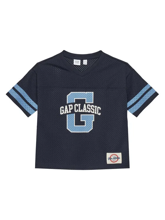 Gap Тишърт 729404-02 Тъмносин Relaxed Fit – Мъжки тениски