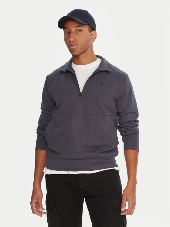 Мъжки суитшърт G-STAR Raw Nifous тъмносин – Мъжки суитшърти без цип