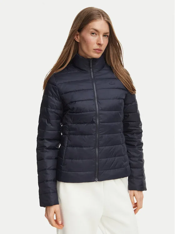 Lacoste Преходно яке BF0603 Тъмносин Regular Fit – Дамски преходни якета