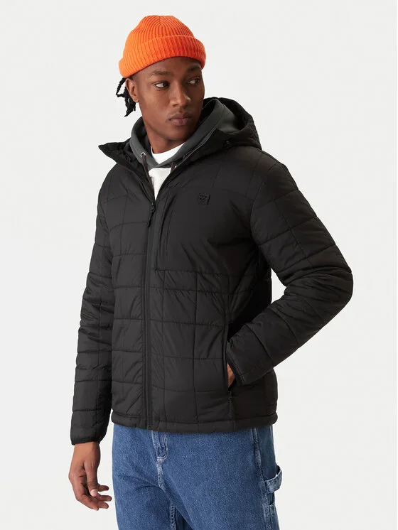Billabong Преходно яке Journey Puffer ABYJK00162 Черен Regular Fit – Мъжки преходни якета