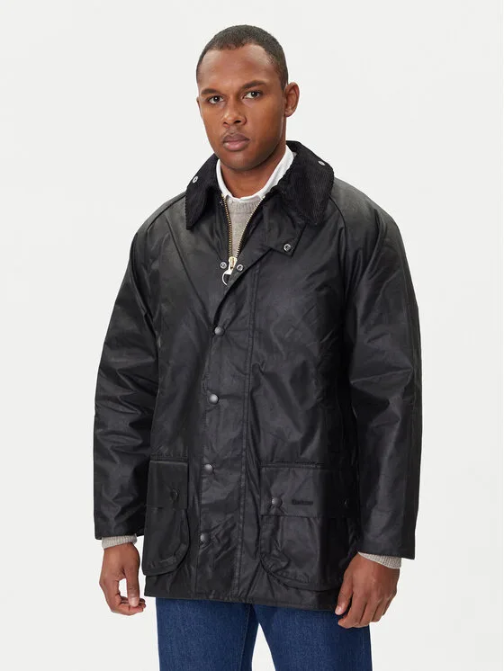 Barbour Преходно яке MWX0017BK91 Beaufort Черен Regular Fit – Мъжки преходни якета