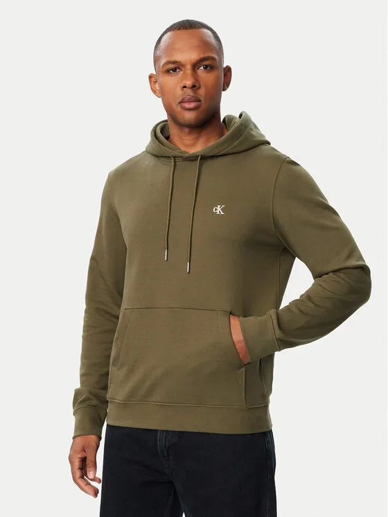 Мъжки суитшърт Calvin Klein Jeans LV04RG286G зелен – Мъжки суитшърти без цип