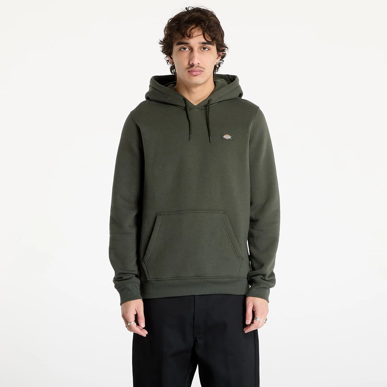 Суитшърт Dickies Oakport Hoodie Olive Green S – Мъжки худита
