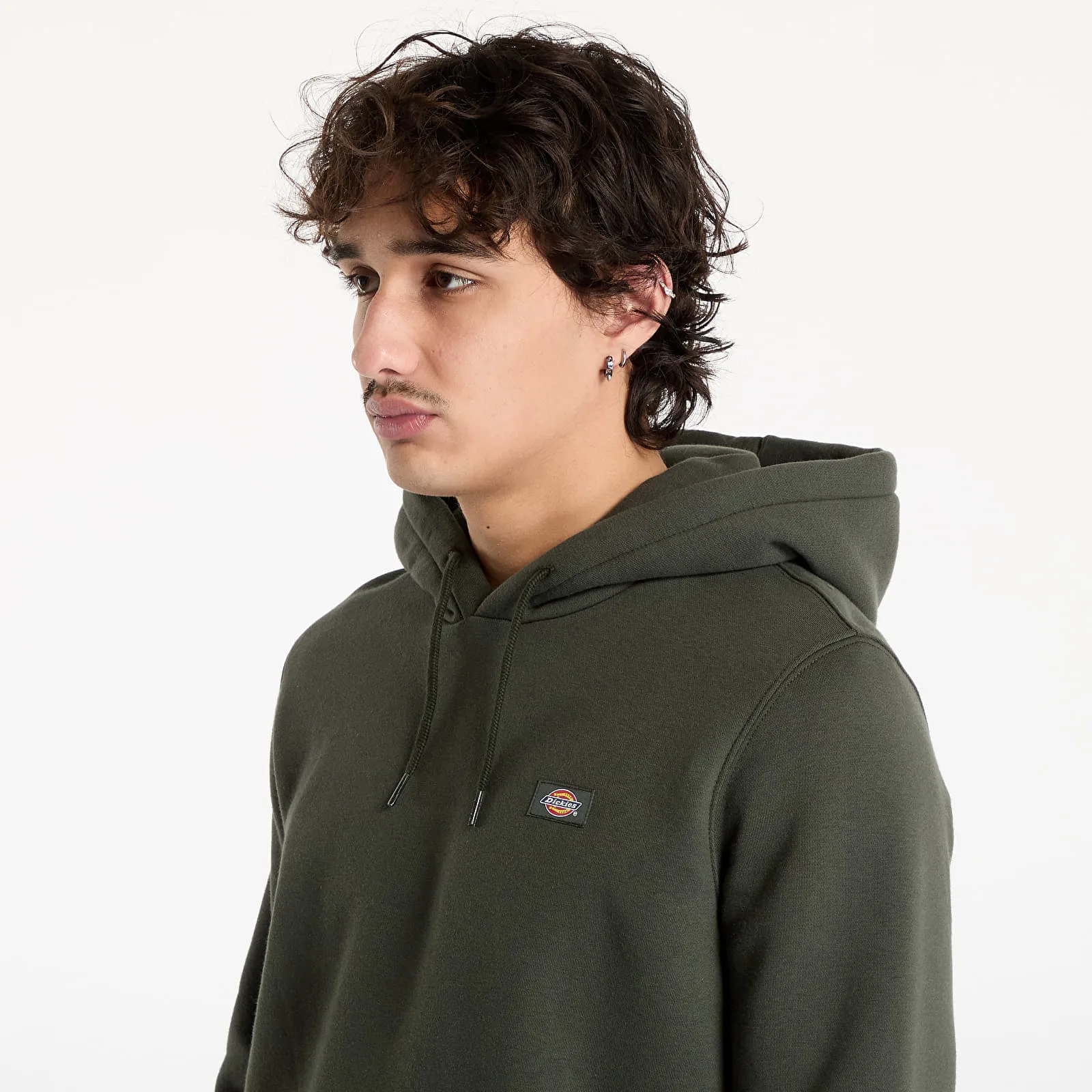 Суитшърт Dickies Oakport Hoodie Olive Green S – Мъжки худита