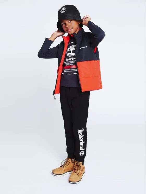 Timberland Елек T26585 D Оранжев Regular Fit – Мъжки елеци