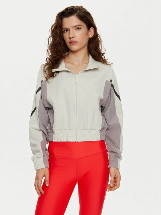Under Armour Ветровка UA Unstoppable Crop 1386479 Екрю Regular Fit – Кремав – Дамски преходни якета
