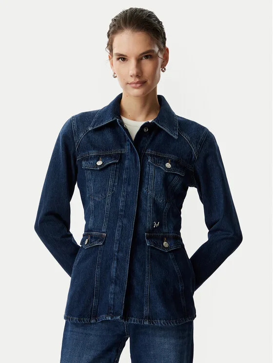 JOOP! Дънково яке Imera 30104371 Тъмносин Regular Fit – Дамски дънкови якета