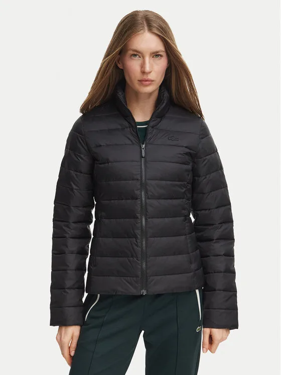 Lacoste Преходно яке BF0603 Черен Regular Fit – Дамски преходни якета