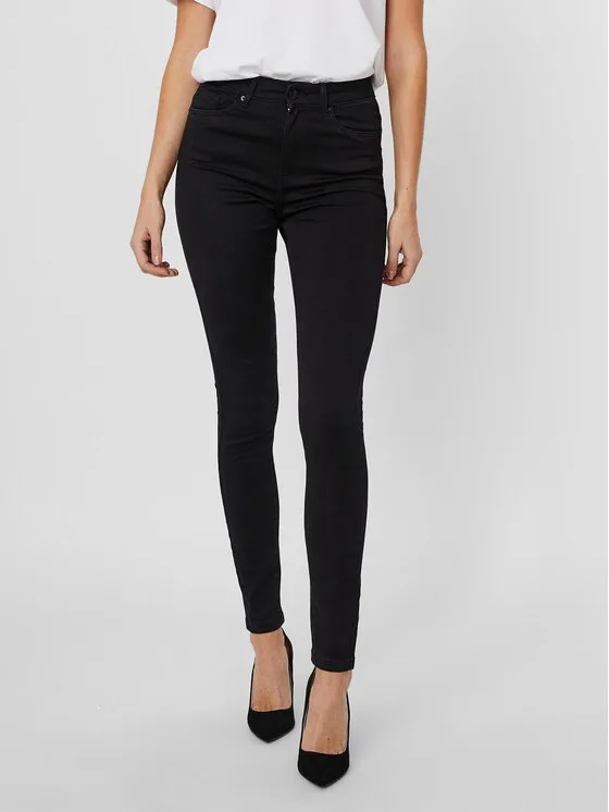 Vero Moda Дънки Sophia 10209215 Черен Skinny Fit – Дамски skinny дънки