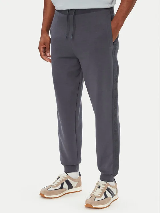 Guess Долнище анцуг Z6YB13 K4965 Син Regular Fit – Мъжки текстилни панталони