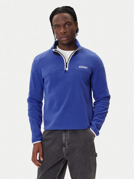 Napapijri Полар T-Dergana NP0A88UZ Син Regular Fit – Мъжки суитшърти и худита