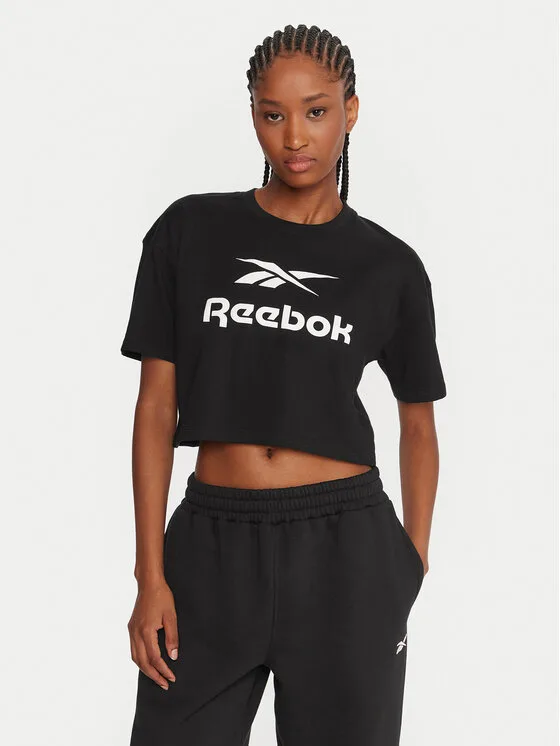 Дамска тениска Reebok RK25319CCW черна – Черен – Дамски тениски с къс ръкав