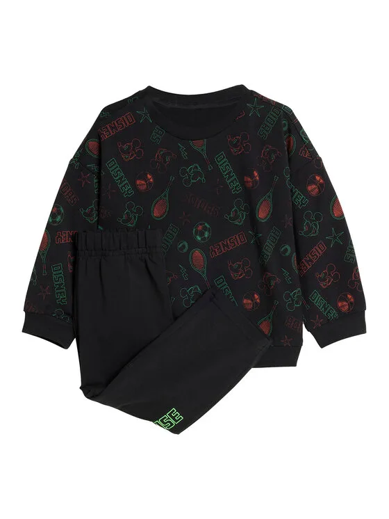 Детски анцуг adidas Disney Mickey Mouse JM0816 черен – Детски комплекти