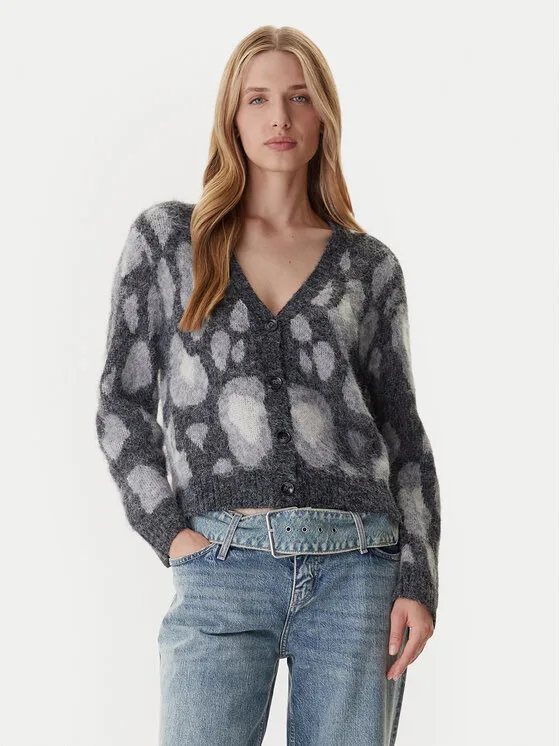 ONLY Кардиган Edelie 15353090 Сив Regular Fit – Дамски жилетки