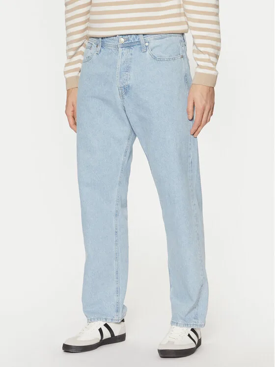 Jack & Jones Дънки Eddie 12252646 Светлосин Loose Fit – Мъжки loose дънки