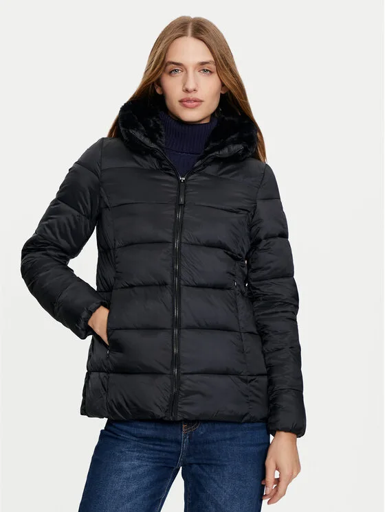 CMP Зимно яке 34K0036F Черен Regular Fit – Дамски зимни якета