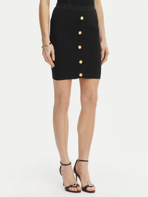 Marciano Guess Мини пола G6GD09 Z0628 Черен Classic Fit – Дамски мини поли