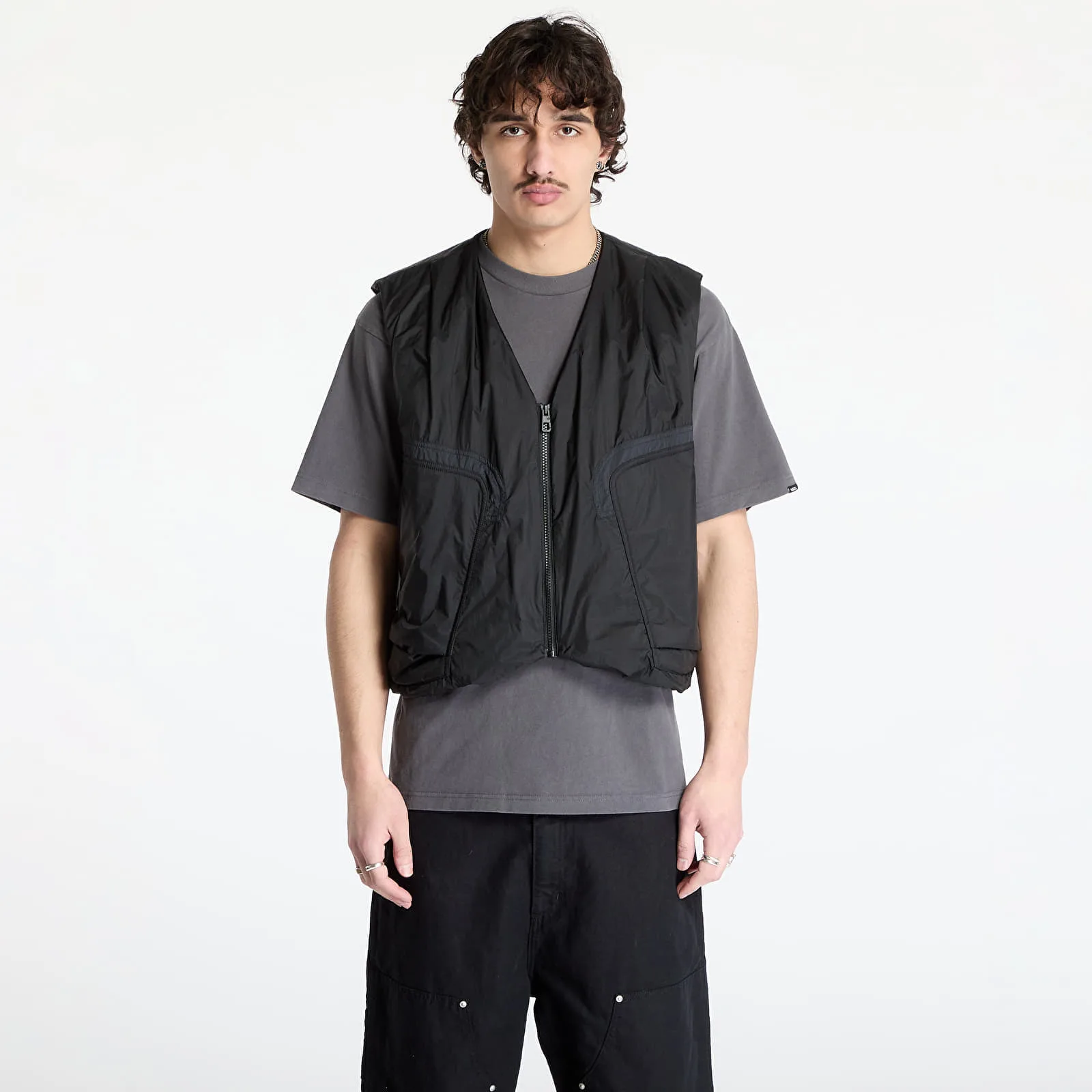 Мъжки елек Nike Tech Woven черен – Black – Мъжки елеци