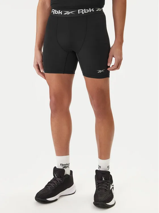 Reebok Спортни шорти RK25600CCM Черен Slim Fit – Мъжки спортни дрехи