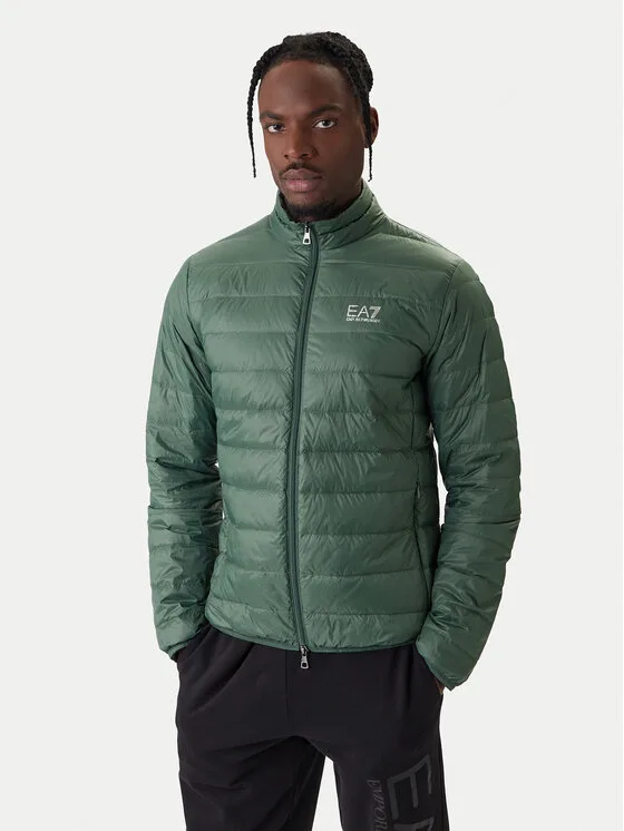 Мъжко пухено яке EA7 Emporio Armani Pngpz 8NPB23 U7260 зелено – Мъжки пухени якета