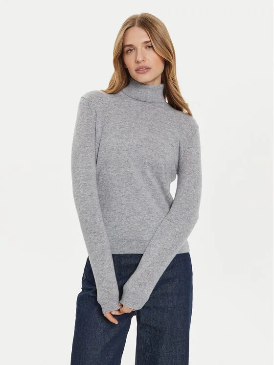 United Colors Of Benetton Поло 1002D2348 Сив Regular Fit – Дамски поло пуловери