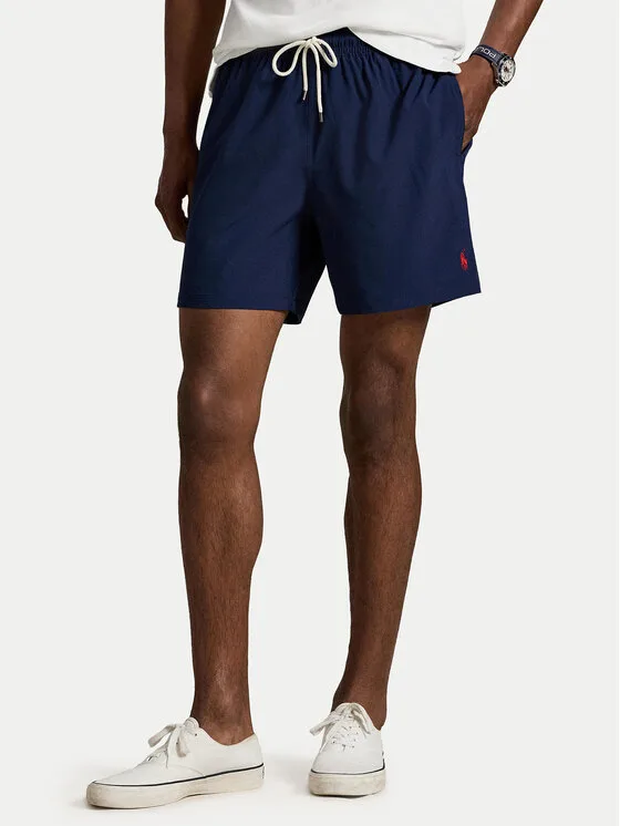 Мъжки плувни шорти Polo Ralph Lauren 710907255001 тъмносини – Мъжки бански