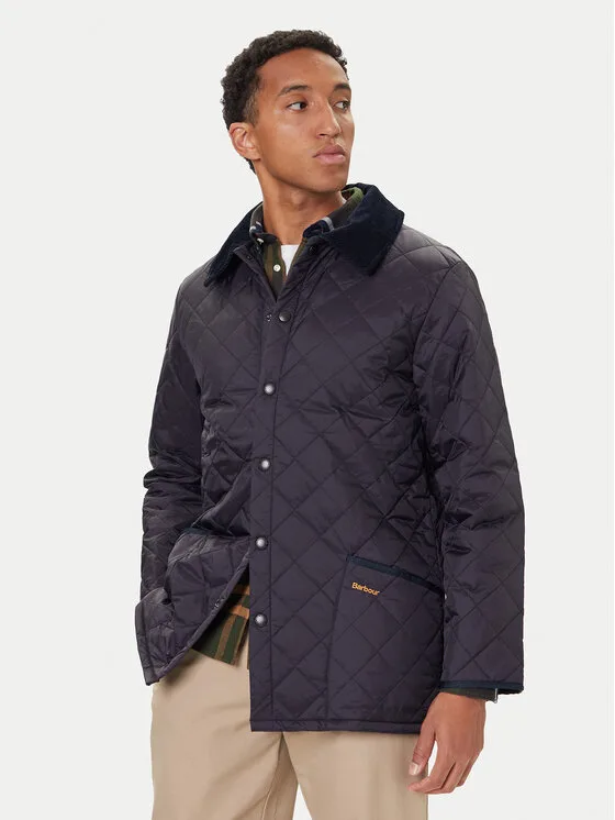Barbour Преходно яке MQU0001NY91 Liddesdale Тъмносин Regular Fit – Мъжки преходни якета