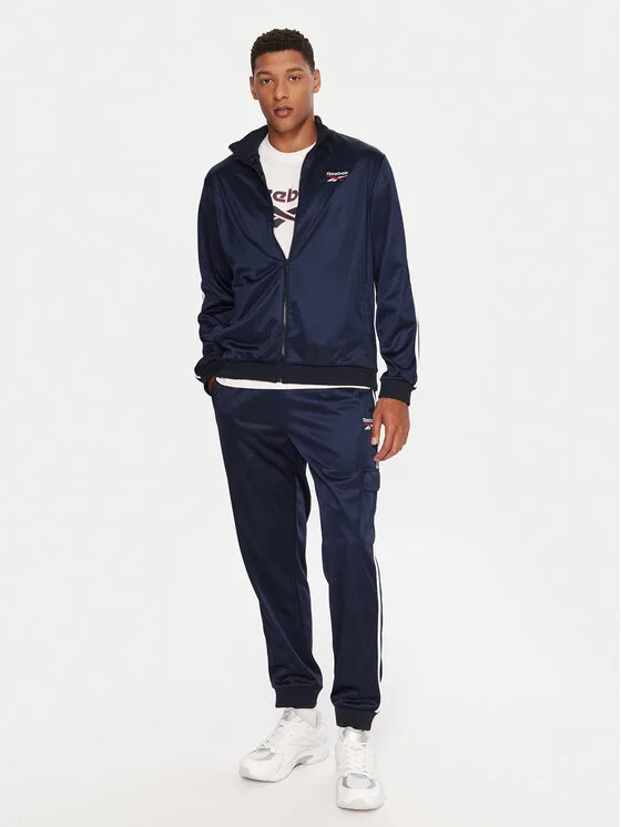 Reebok Анцуг RK25143CCM Тъмносин Regular Fit – Мъжки анцузи