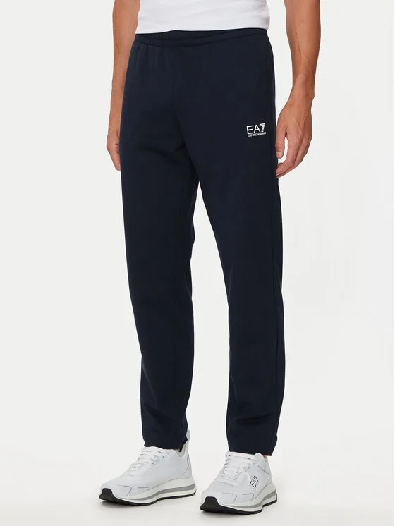 EA7 Emporio Armani Долнище анцуг 8NPP65 PJVRZ 1562 Тъмносин Regular Fit – Мъжки спортни панталони