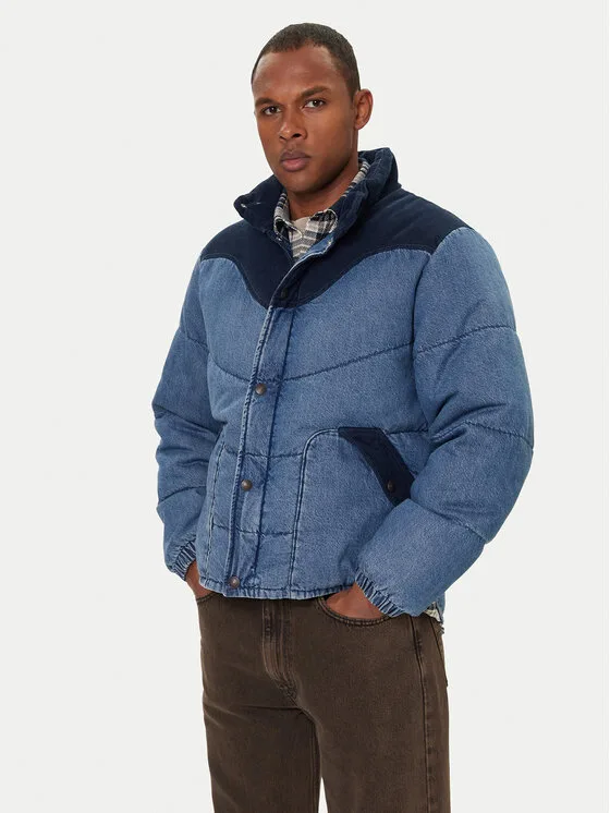 Мъжко пухено яке Levi's® Wild West синьо – Мъжки пухени якета