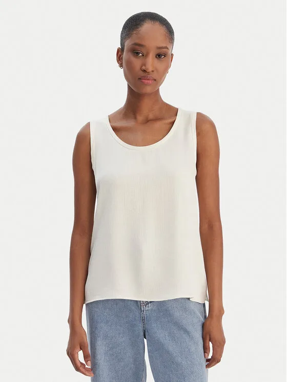 Marella Блуза Emme by Marella Nembi 2615161011 Кремав Regular Fit – Дамски блузи