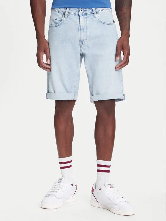 Мъжки дънкови шорти G-STAR Raw Mosa сини