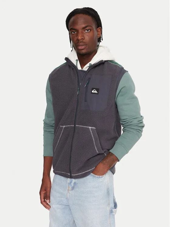 Quiksilver Елек Clean Coast EQYPF03067 Тъмносин Regular Fit – Мъжки елеци