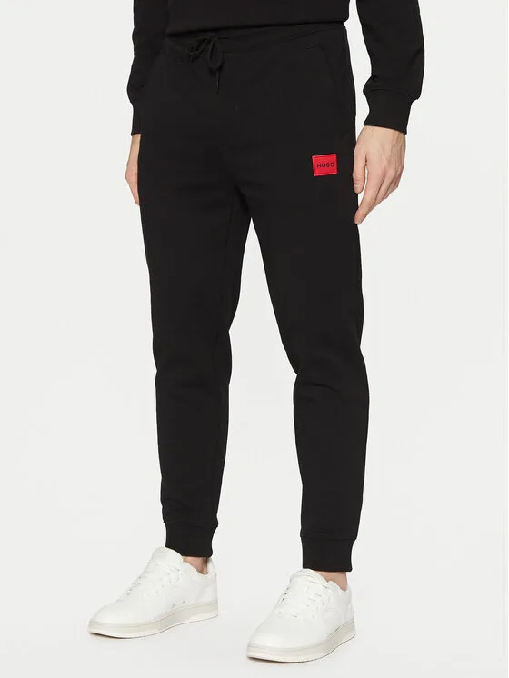 Hugo Долнище анцуг Doak212 50447963 Черен Regular Fit – Мъжки спортни панталони